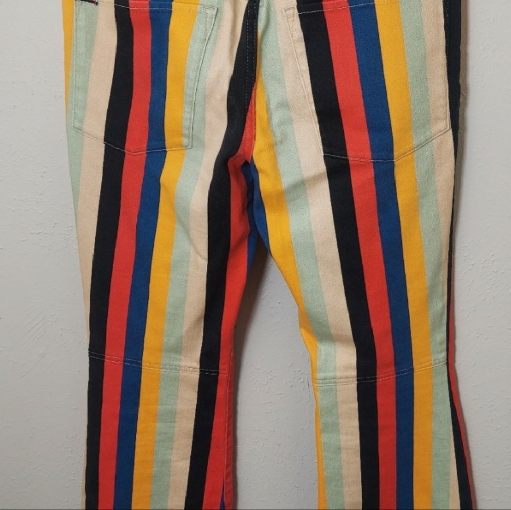 Alice + Olivia Multicolor Striped Jeans - Picture 6 of 7